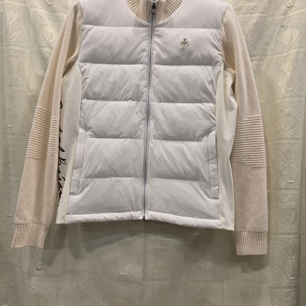 까스텔바작 모+캐시미어 구스다운패딩 100