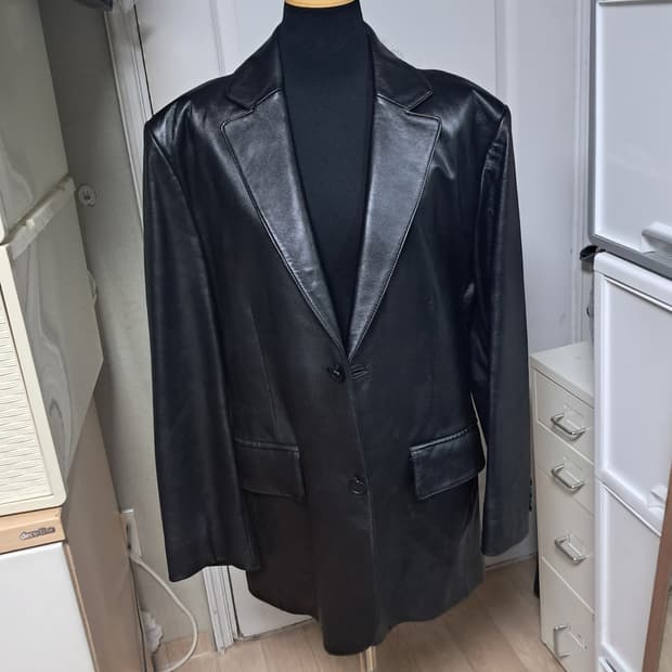 CLRIDE 클라이드 남성 블랙 양가죽 자켓 105(상태최상)