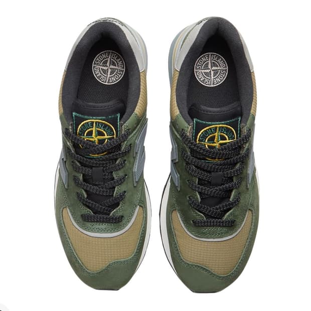 [280]뉴발란스 x 스톤 아일랜드 574 레거시 다크 그린