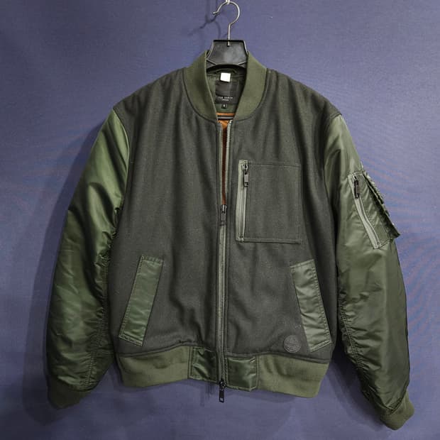 테드베이커 다크그린 남성 100~105 항공점퍼 자켓 