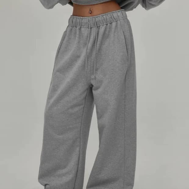 블랙업 헤비스웨트 팬츠 L 새상품