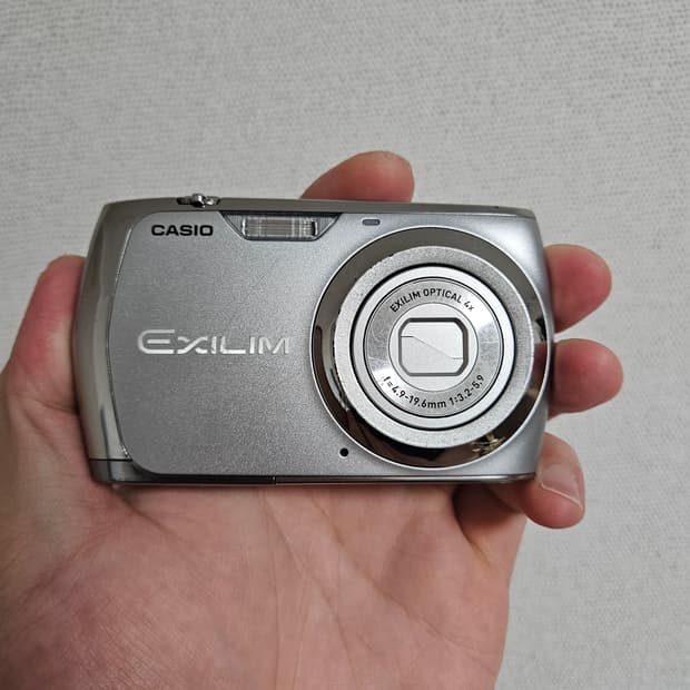 카시오 엑슬림 EX-Z370 실버 디카 디지털 카메라