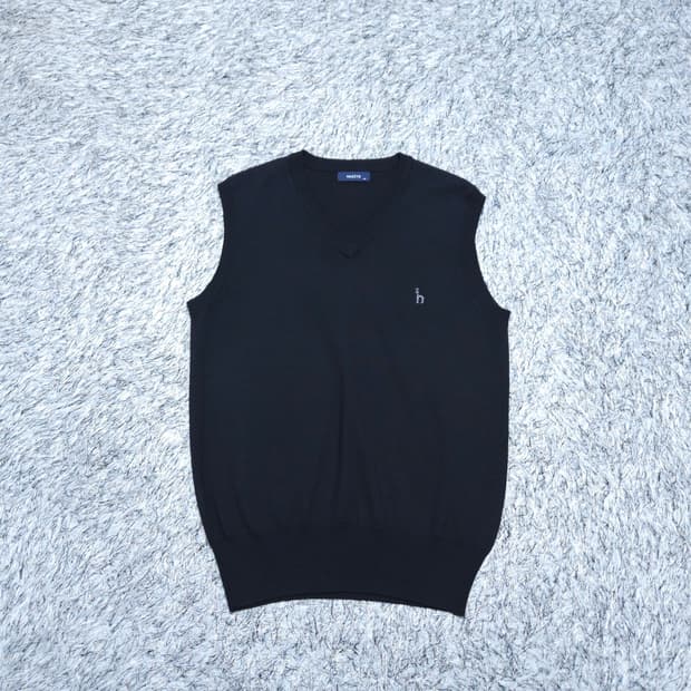 헤지스)100 남자 모직조끼 니트조끼 / 왕눈이샵