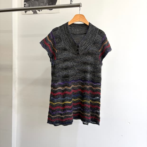 ARIEL (Made in Japan) 브이넥 니트