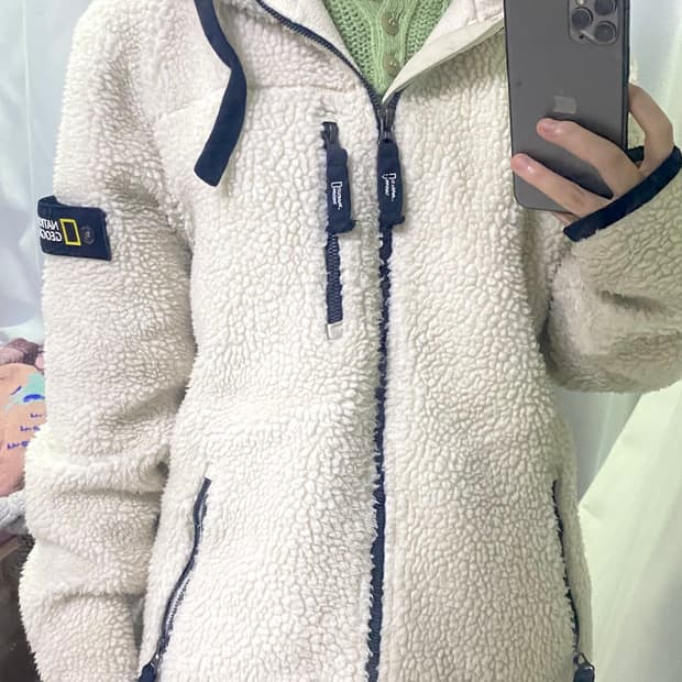 내셔널지오그래픽 뽀글이 후리스