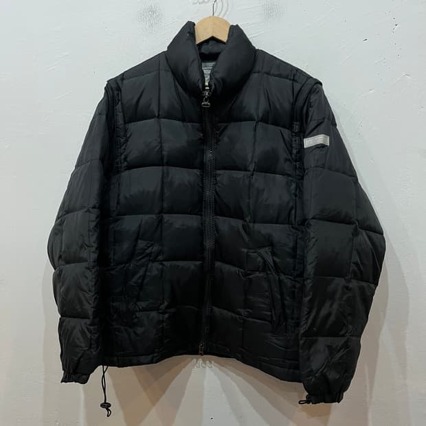 90s 비치 스케이트보드 2way 다운 패딩