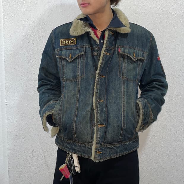 리바이스 쉐르파 웨스턴 데님자켓
