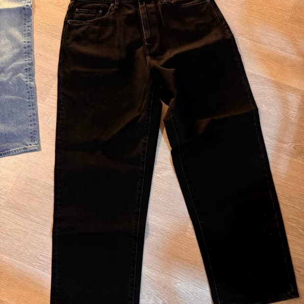 슈프림 배기진 32 블랙 24FW