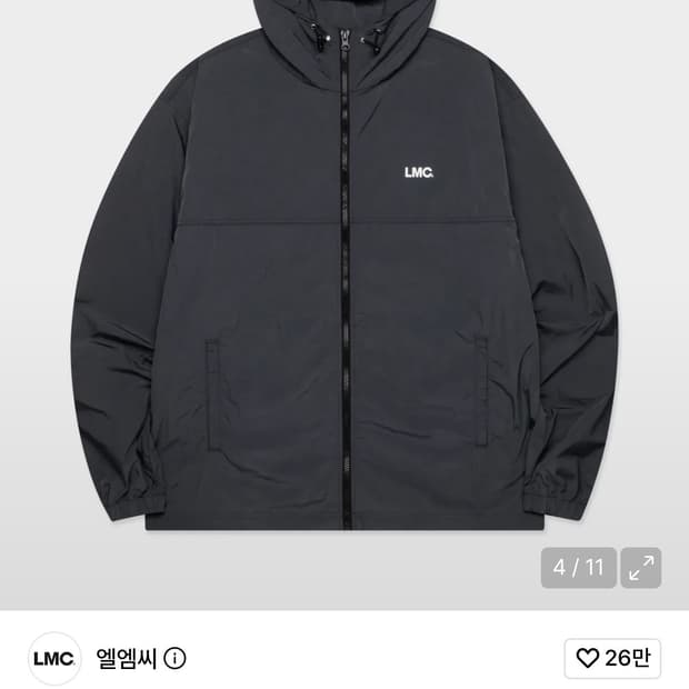 LMC NYLON WINDBREAKER JACKET 바람막이 윈드브레이커