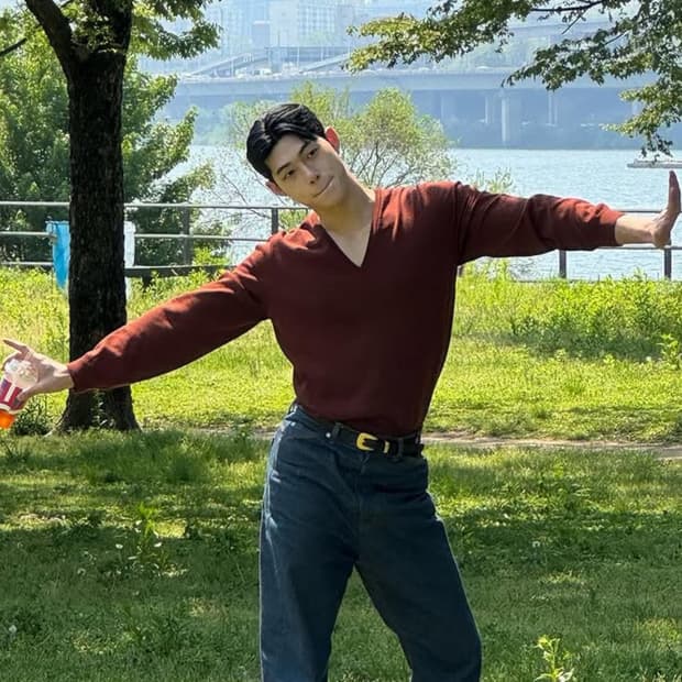 (송승일님 바지) STU[에스티유] 플레어 데님 팬츠 인디고 s