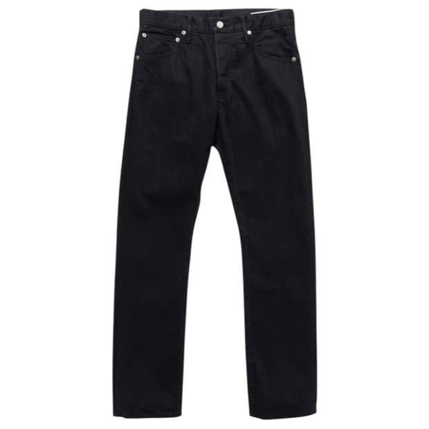 Visvim FLUXUS 비즈빔 소셜 스컬프쳐 블랙 데님 CMYK