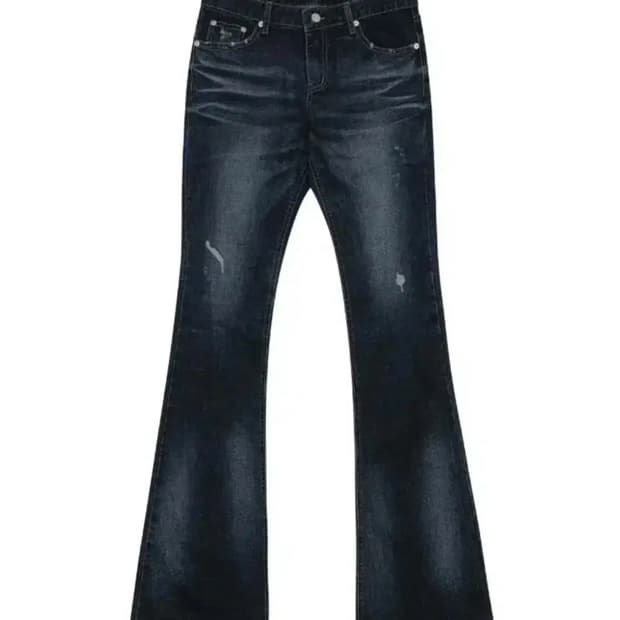 보헤미안서울 보헴서 딥블루 워싱 부츠컷 S