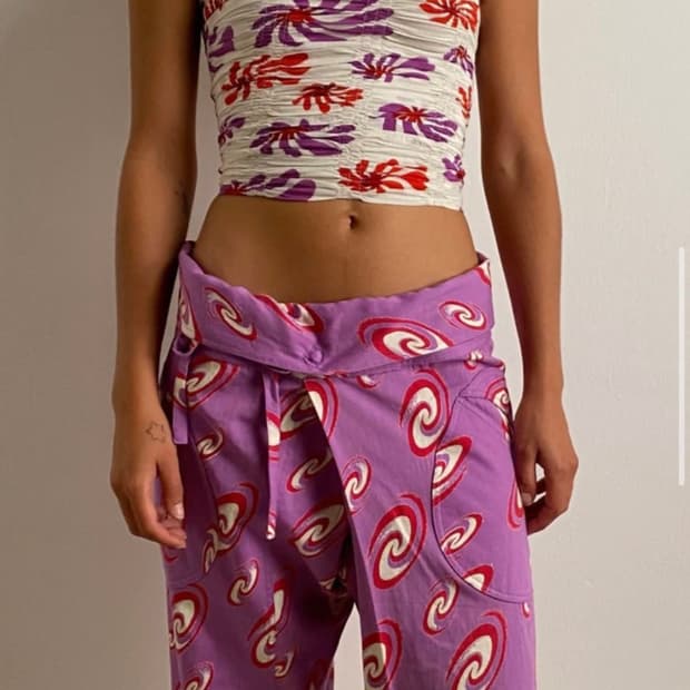 Gimaguas Frisbee Purple Oahu Trousers S