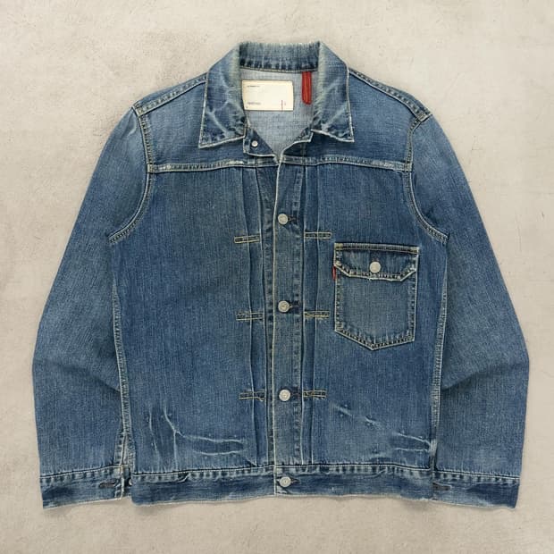 리바이스 redloop 1세대 데님 트러커 자켓