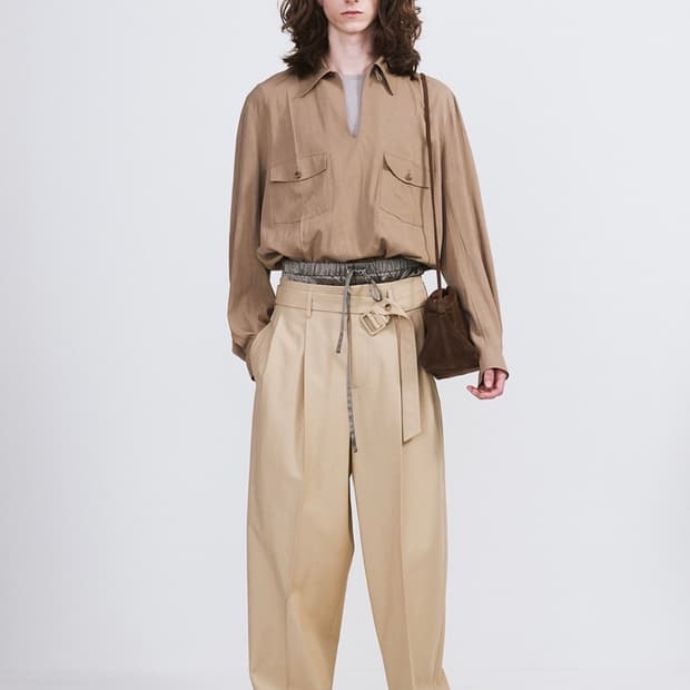 [M] 새상품 렉토 투포켓 헌팅탑 베이지