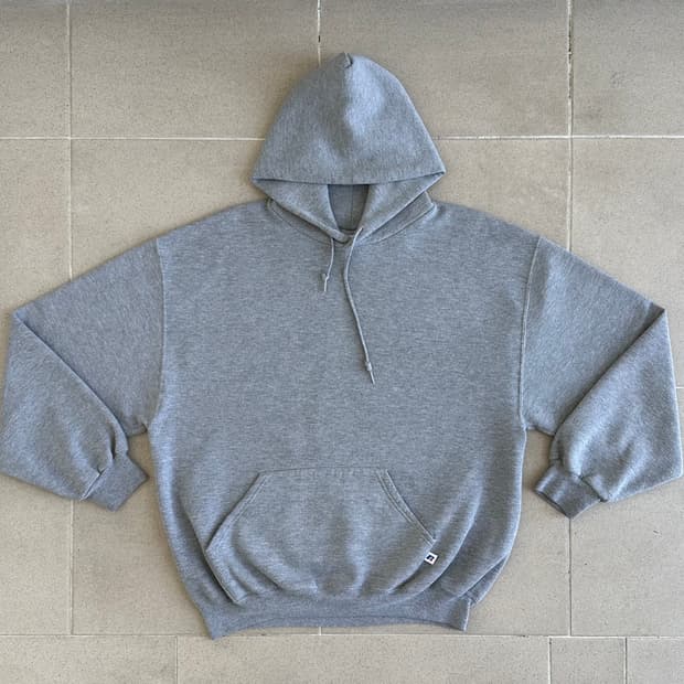 00s 빈티지 러셀 후드 그레이 XL