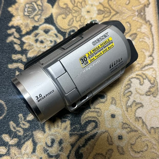 소니 sony 캠코더 DCR-SR100