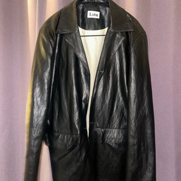 Lotu faux leather jacket