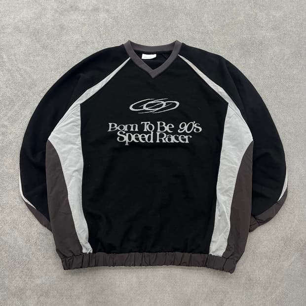 F 1993스튜디오 스피드레이서 레글런 스웨트셔츠