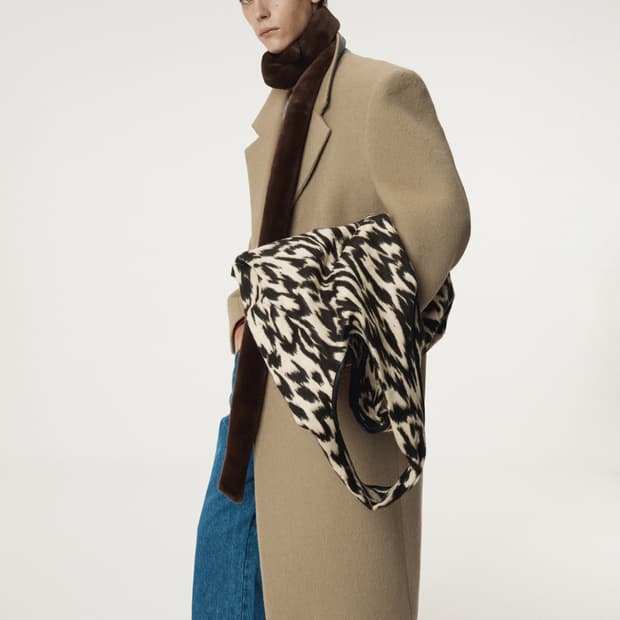 렉토 25FW 헤어리 싱글 코트 라이트 카키