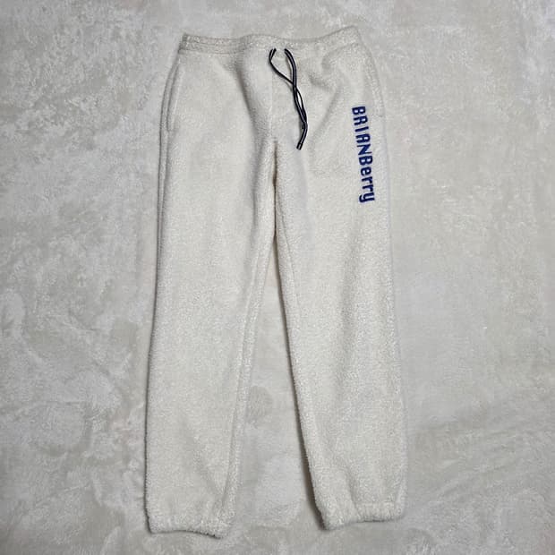 (M)브라이언베리 뽀글이 플리스 팬츠 아이보리