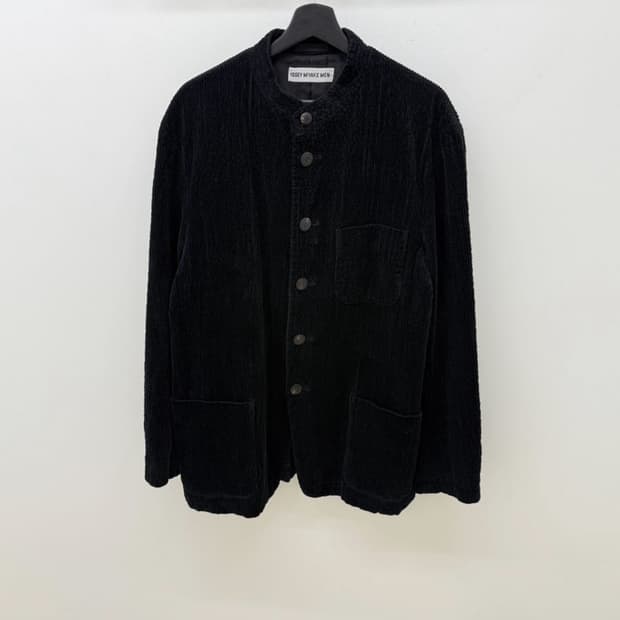 90s 이세이미야케 맨 코듀로이 하이넥 자켓