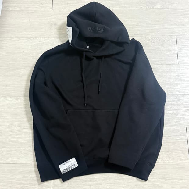 (xs) 베트멍 숄더 컷오프 오버사이즈 후드티