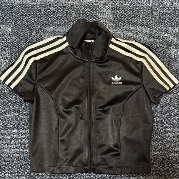 아디다스 여성 아디컬러 반팔 트랙탑 S (새상품)