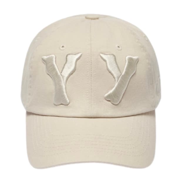 오픈와이와이 하트 본 볼캡 베이지 모자