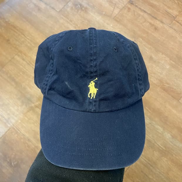 Polo Ralph Lauren Navy and Yellow Cap