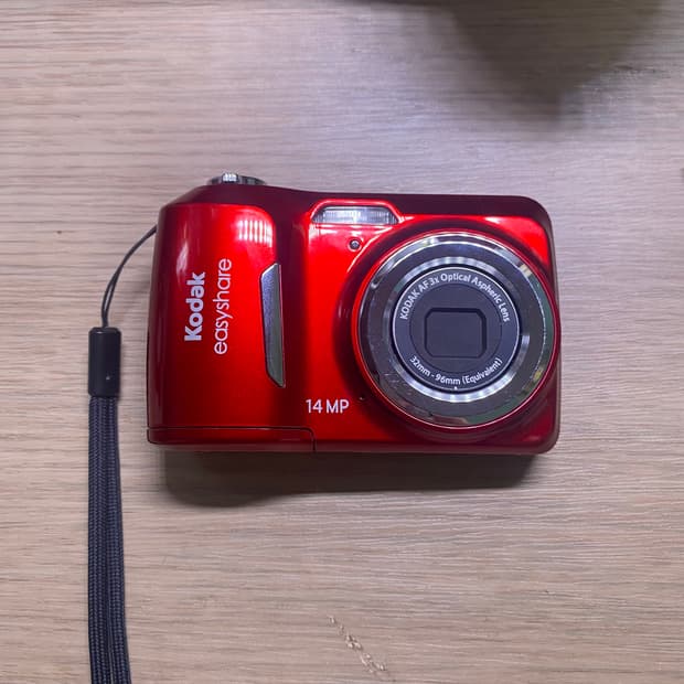 코닥 이지쉐어 kodak easyshare c1530 빈티지 디카 레드
