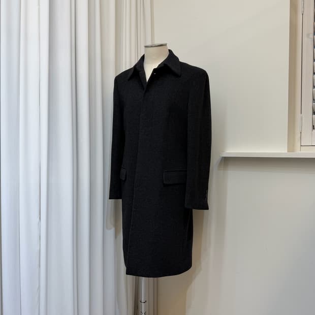 COMME CA COLLECTION 울 100% 미디엄 코트