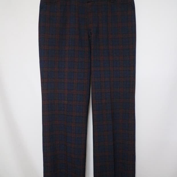 윌슨 체크 팬츠