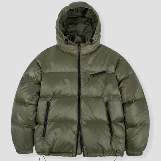 키뮤어 패딩 카키 XL