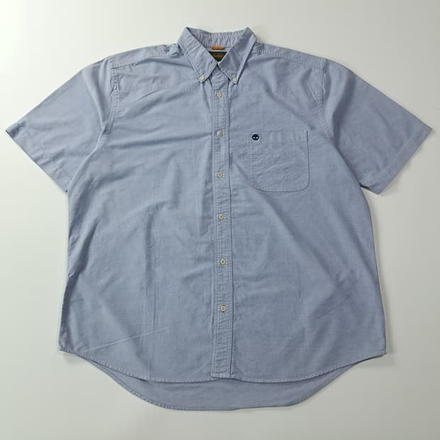 CA261 XL 팀버랜드 00s 홍콩판 클래식 블루 반팔 셔츠 남방
