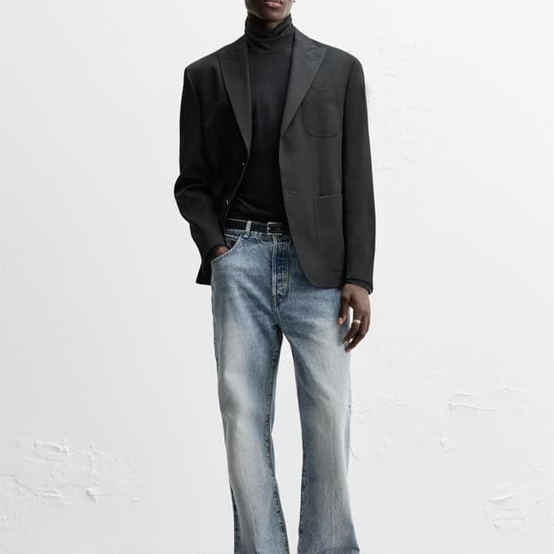 자라 오리진 라이트 블루 스트레이트 진 31사이즈