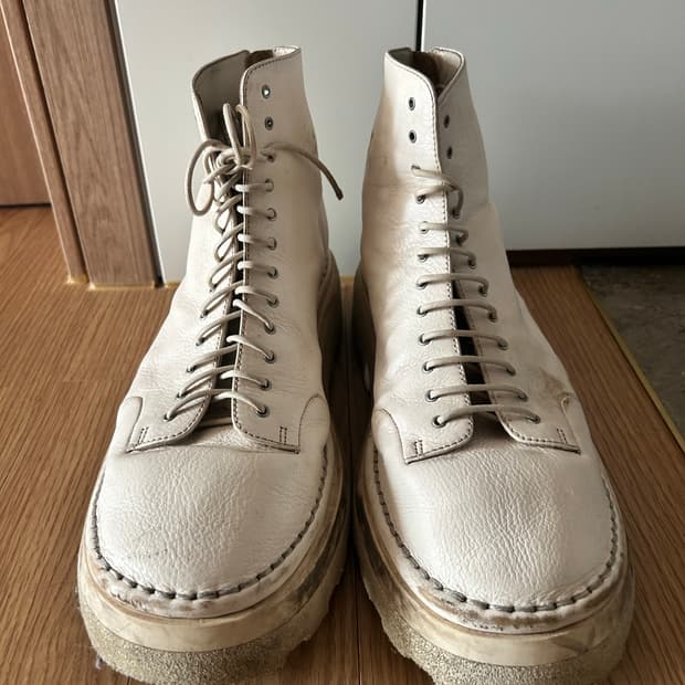 Santoni 42 레더부츠