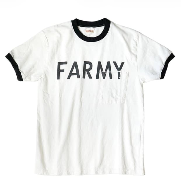 [2컬러/미개봉새상품] kapital 캐피탈 파미 링거 반팔 티셔츠