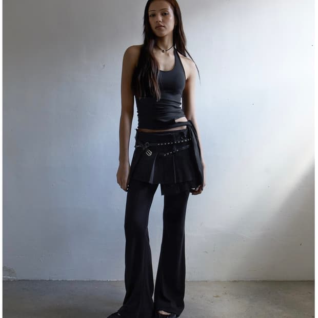 택포)새상품)peyote 미니 랩 스커트