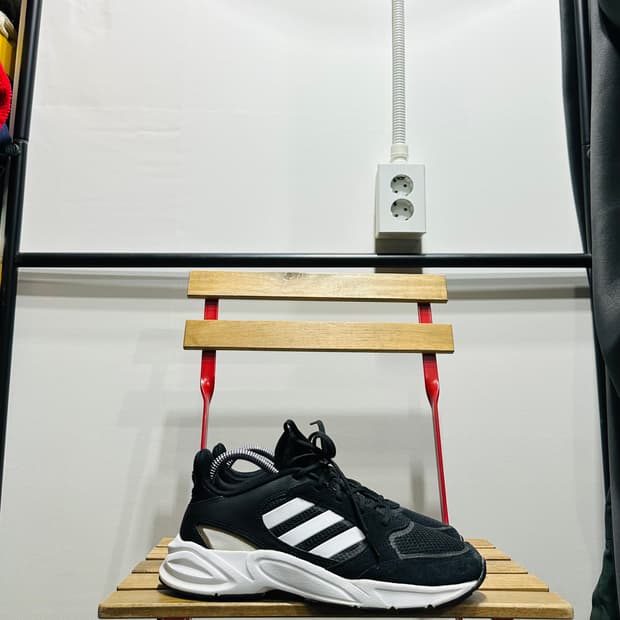 245) 아디다스 운동화 여성 여자 신발 90s 밸러션 블랙 화이트