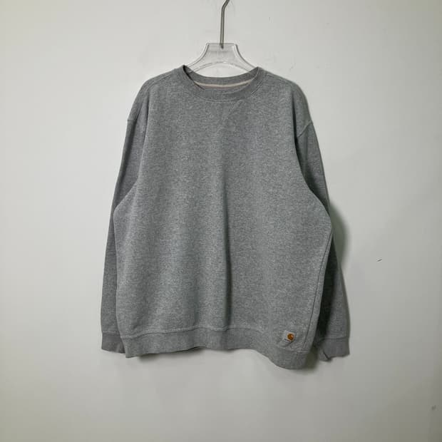 칼하트 오버핏 코튼 맨투맨