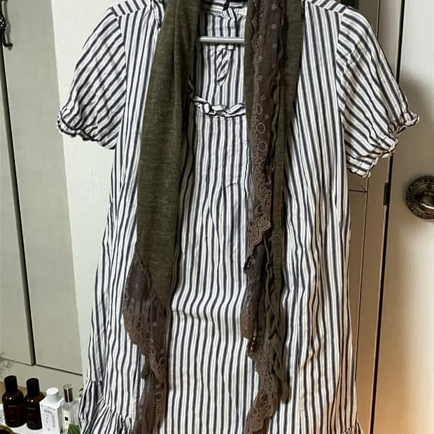 Vintage stripe onepiece