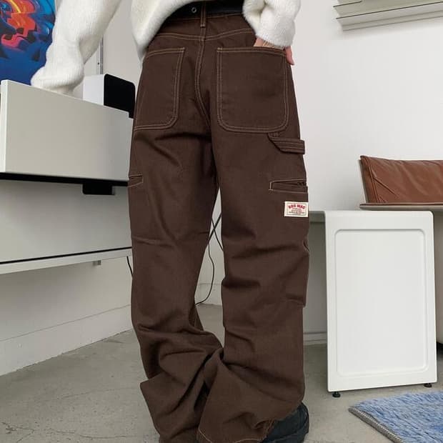 릿킴 카펜더 트윌 워크 팬츠 브라운