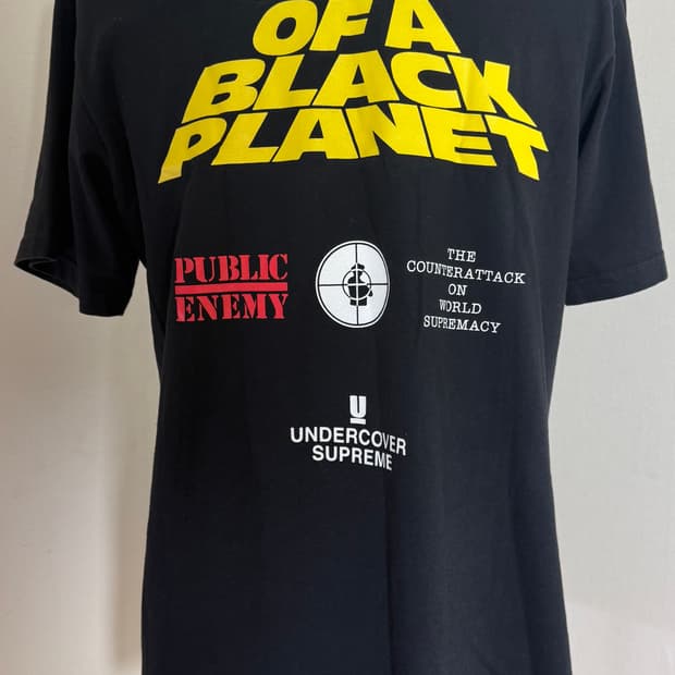 슈프림 언더커버 Public Enemy 티셔츠 M