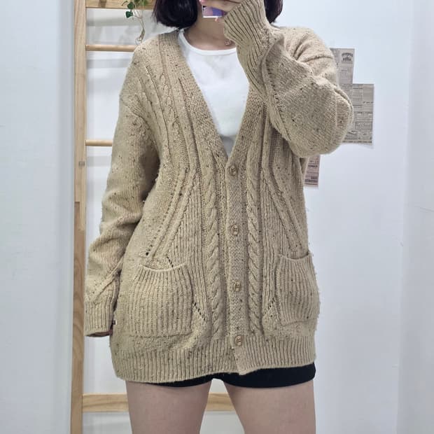 [프립]90(M)/써스데이아일랜드 롱가디건