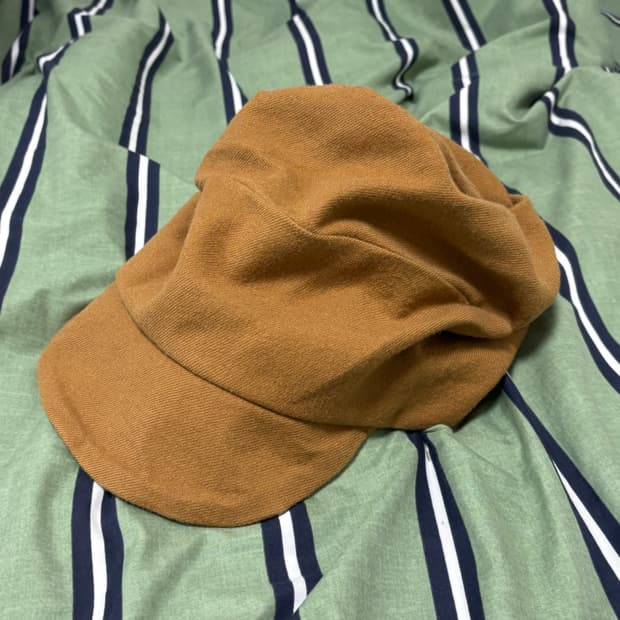 Ca4la 카시라 와이어 변형 워크캡 브라운