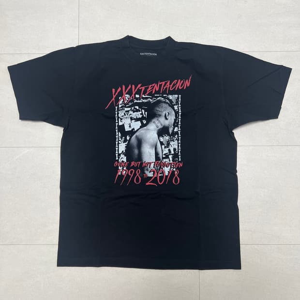XXX텐타시온 xxxtentacion 티셔츠 XL