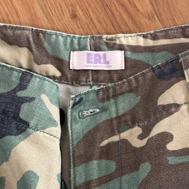 Erl 카모 팬츠