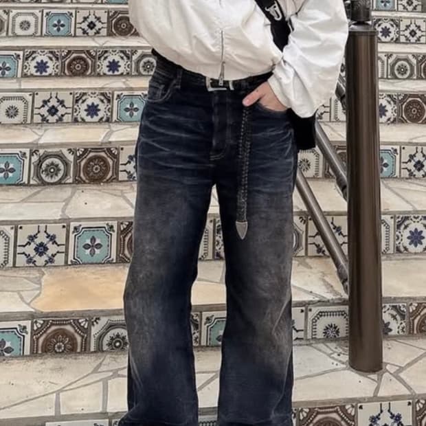 아크네 스튜디오 2021M 다크사이드 데님 28/30