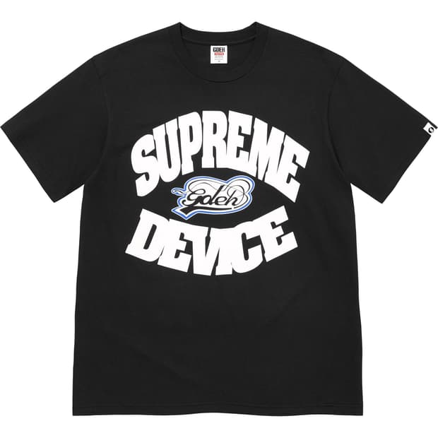 슈프림 x 굿이너프 디바이스 티셔츠 블랙 - 25SS M
